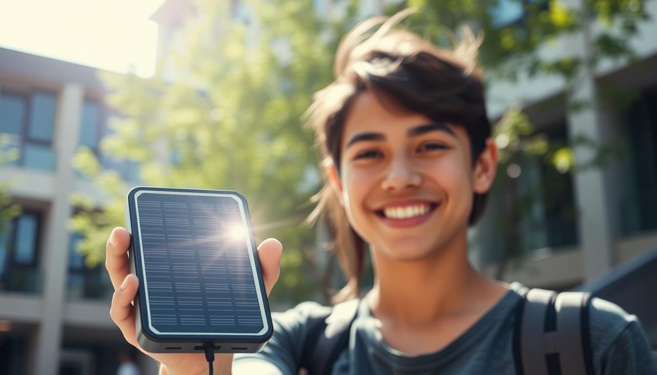 Mahasiswa Teknik Ini Ciptakan Charger Tenaga Surya Portabel