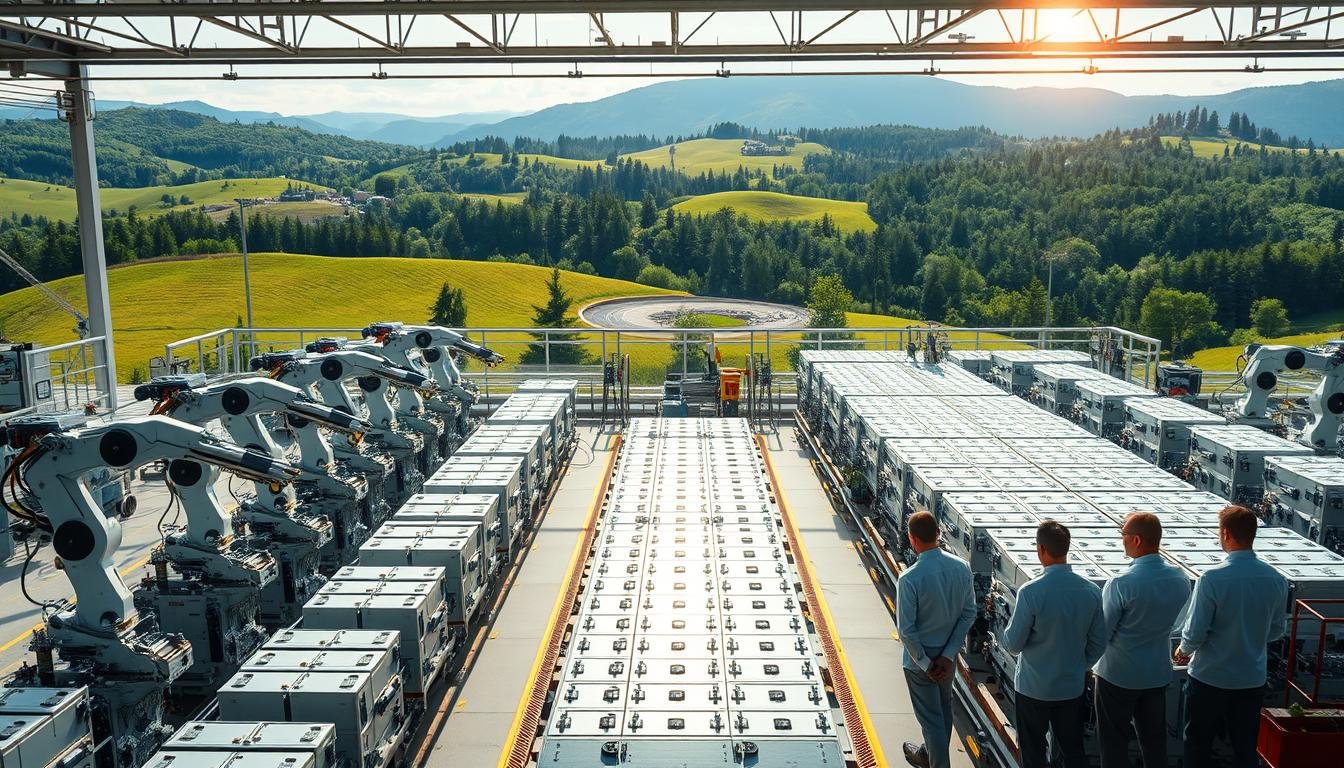 Pabrik Baterai Mobil Listrik Terbesar Asia Resmi Beroperasi di RI