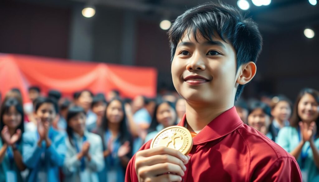 perolehan medali emas Olimpiade Sains Internasional