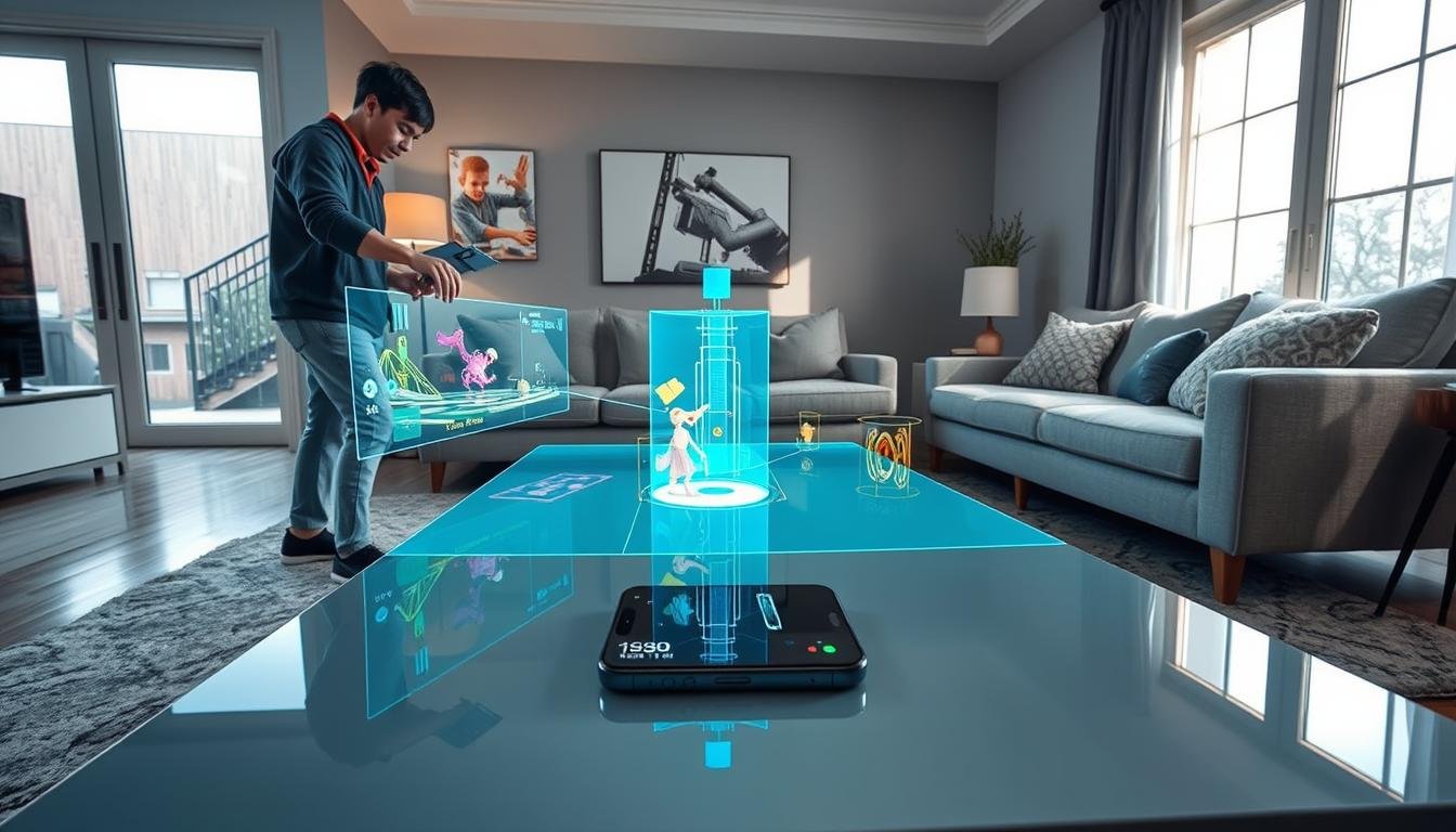 pengalaman game AR iPhone 15 Pro